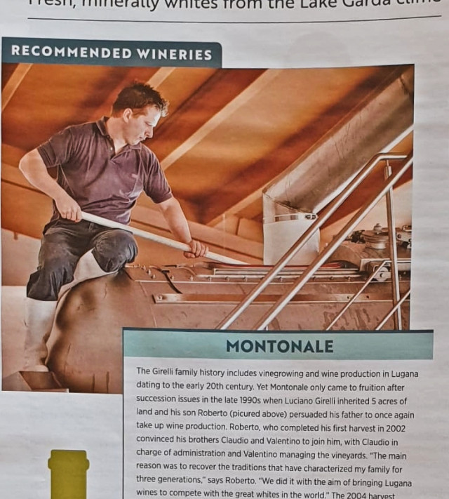 Immagine per la news Wine Spectator parla di noi
