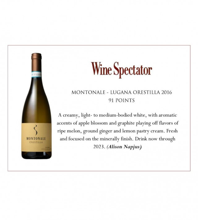 Immagine per la news Wine Spectator premia Orestilla